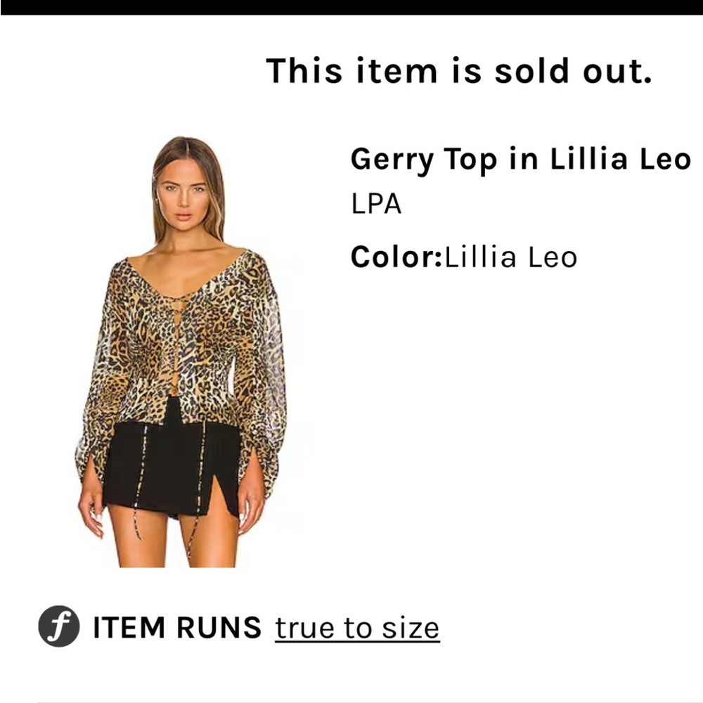 LPA Top NWT